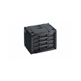 Tanos - 80000061 - Rack Box Color: Antracita Para Systainer Iv Con 17 Cajas Individuales